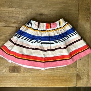 Kate Spade ♠️ Girls Striped Skirt.  Lined.  Size 4